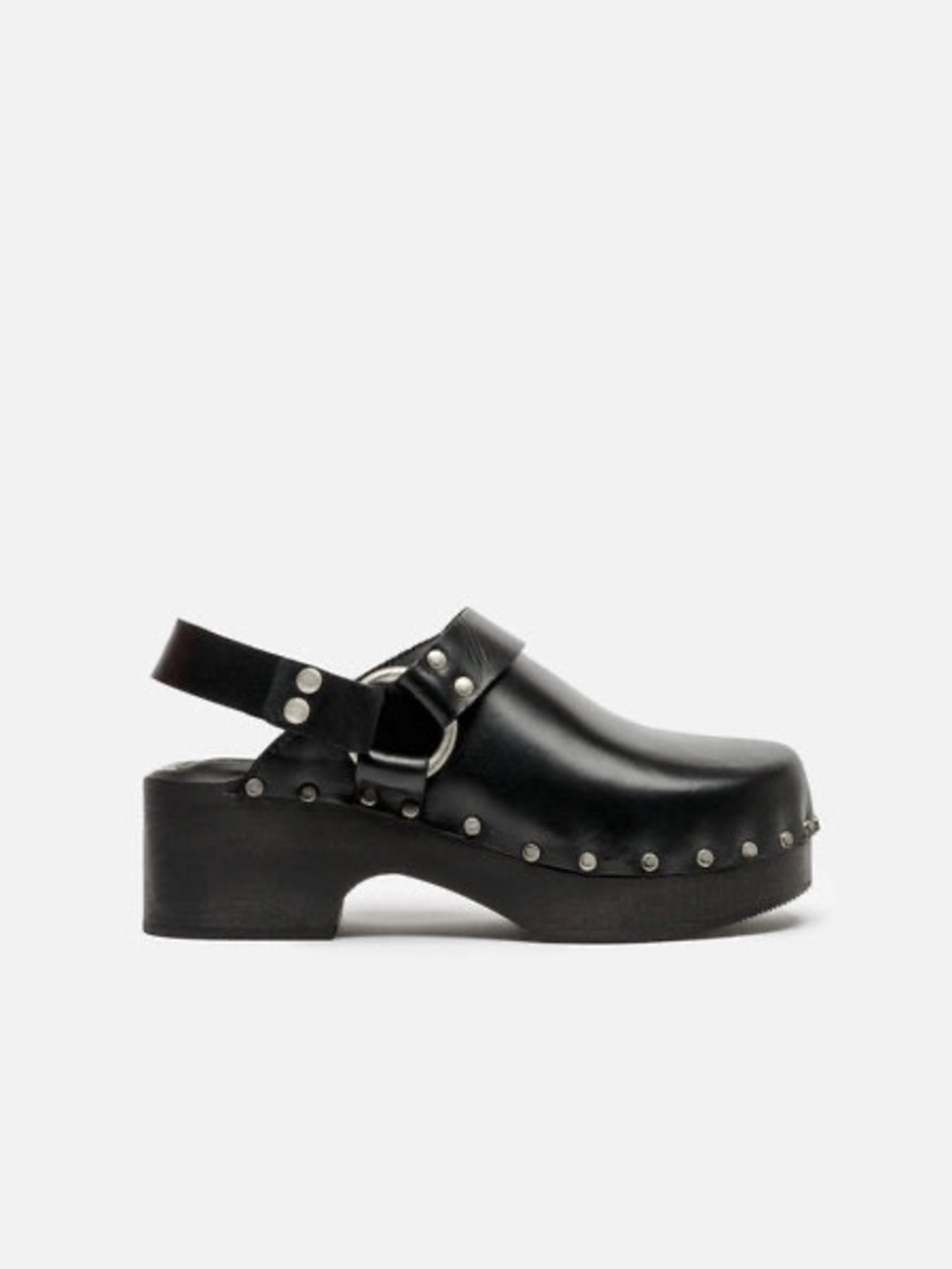 RE/DONE Women's 70s Studded Slingback Harness Clogs
